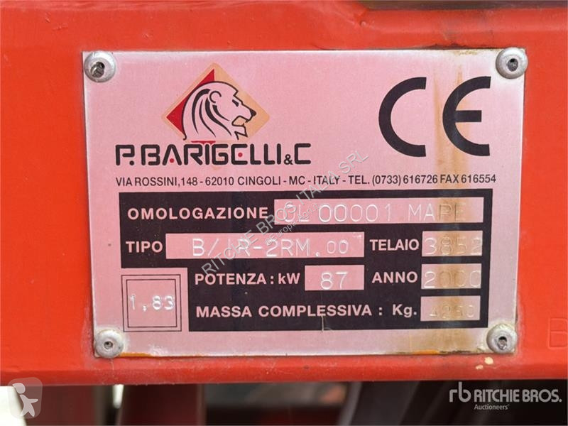 Pulvérisation  Barigelli B/IR Self-Propelled...