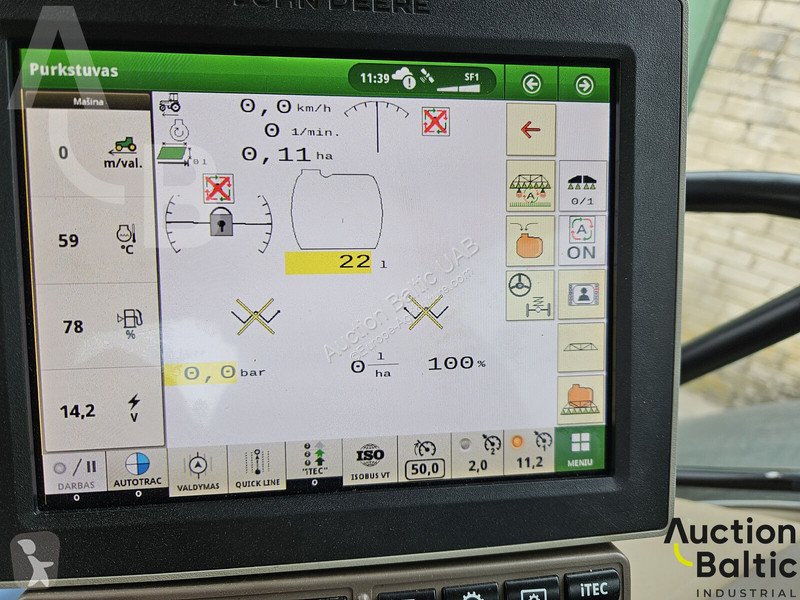 Besprutning Amazone UX 5200 Super