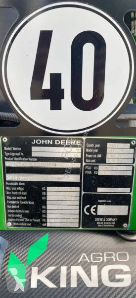 Besprutning John Deere R4050i AgroKing...