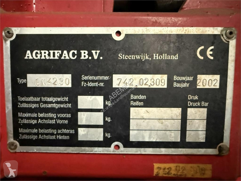 Besprutning Agrifac GS 4200