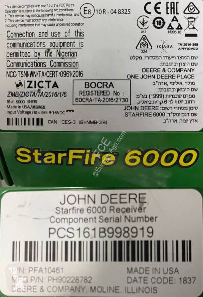 Besprutning John Deere R4050i AgroKing...