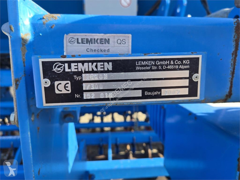 Lemken Zirkon 7 + Saphir 7/300 seeder