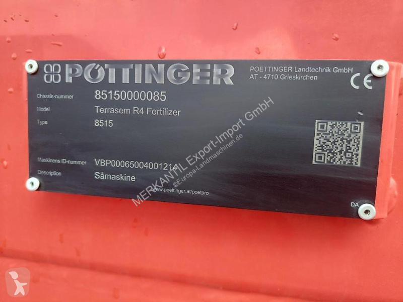 Såmaskine Pöttinger  Terrasem R4 Fertilizer