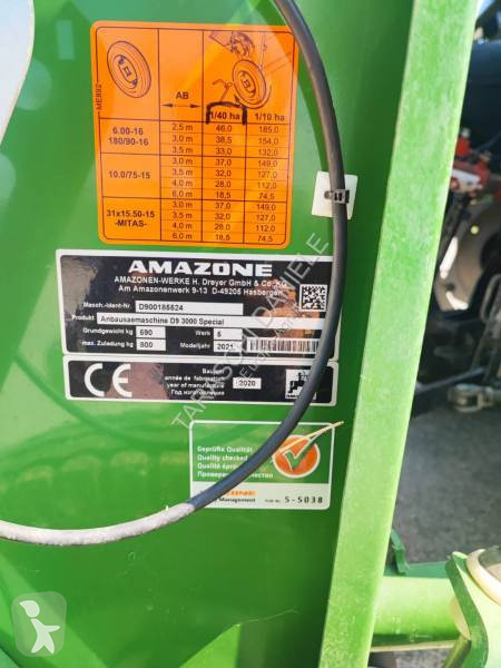 Seminatrice Amazone D9 3000 Special