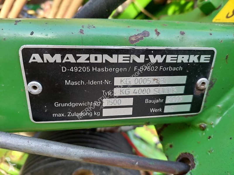 Såmaskine Amazone  AD-P 403  KG 4000 Greendrill