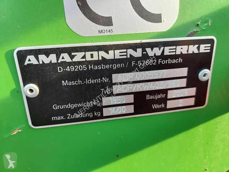 Såmaskine Amazone  AD-P 403  KG 4000 Greendrill