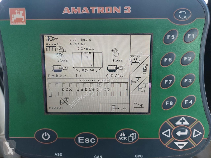 Amazone  EDX 9000-TC mit GPS seeder