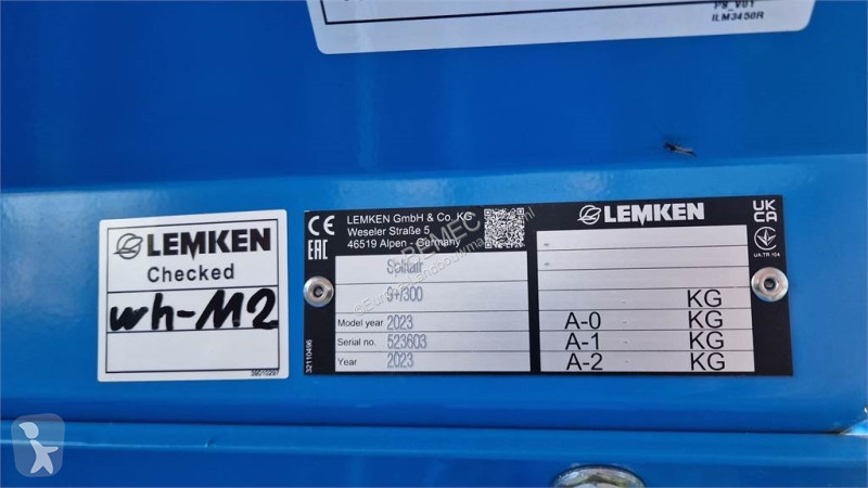 Såmaskine Lemken Solitair 9+/Zirkon 8