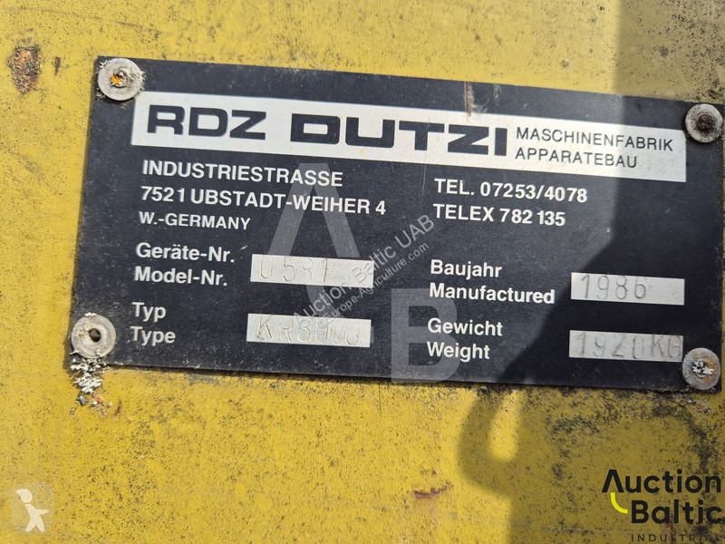 Sembradora  Dutzi KR 3000