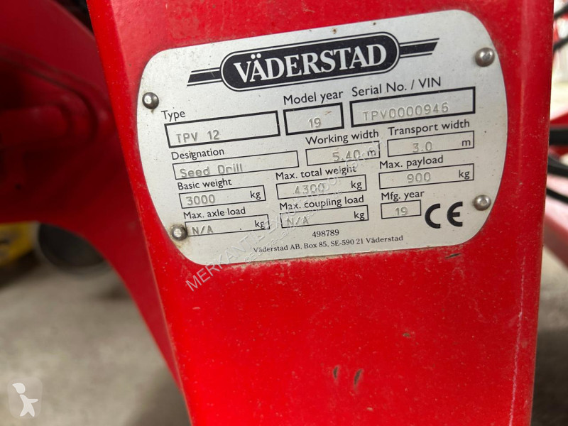 Såmaskine   Czajkowski ST 600 + Tempo TPV 12