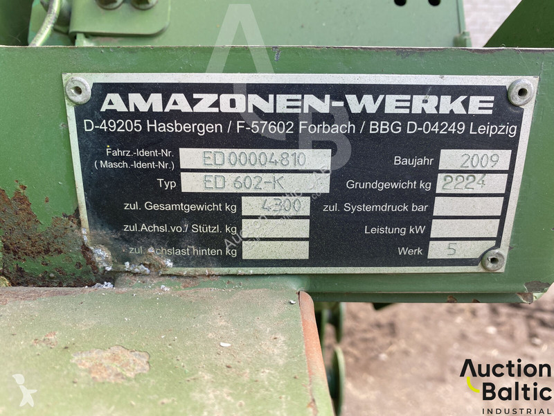 Amazone ED 602 K seeder