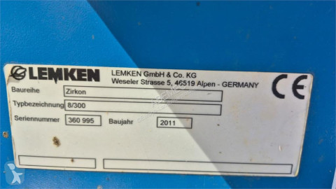 Såningsmaskin Lemken Zirkon 8/300 + Solitair 9/300 DS150