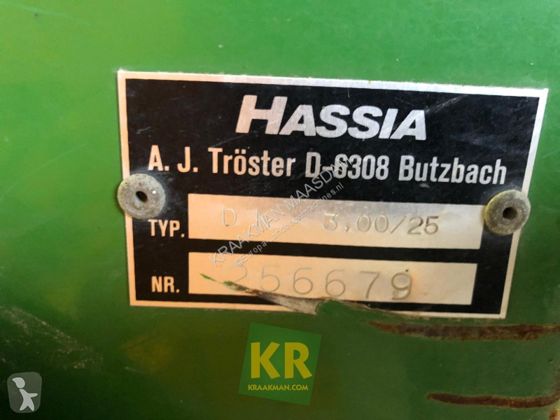 Used Hassia Seed Drill Dk 300 25 N