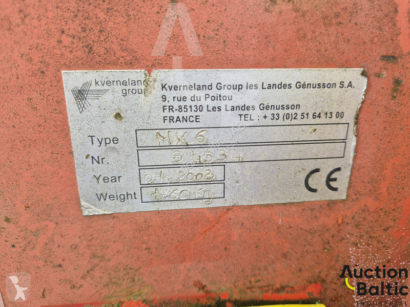 Sembradora Kverneland MX6