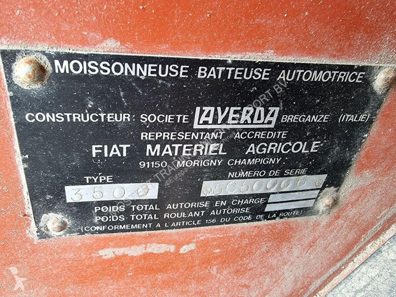 Laverda 3500 Laverda 3500 Combine 115HP 1989 -...