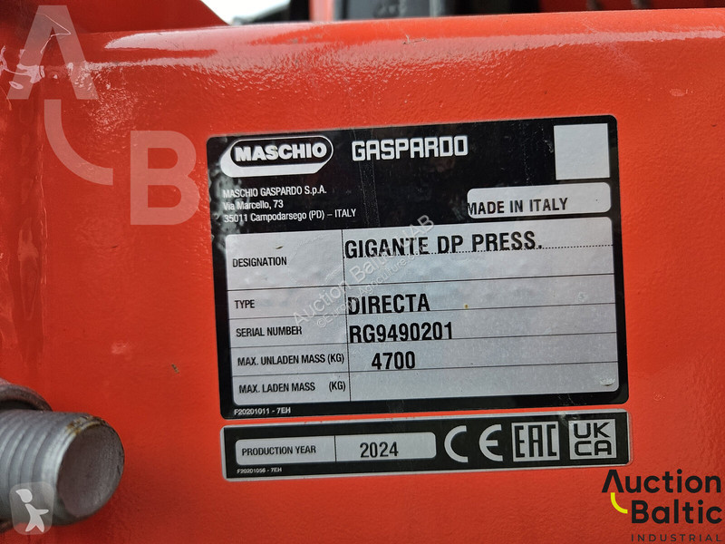 Maschio Gaspardo Gigante DP Pressure 400/22 seeder