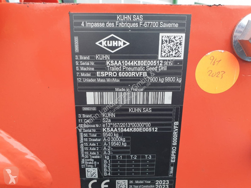 Semoir Kuhn ESPRO6000