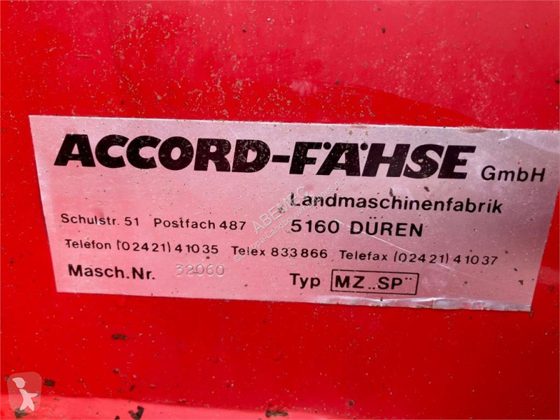 Såningsmaskin Accord 12 rij bieten zaaier