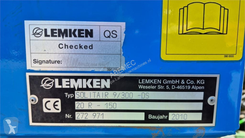 Såningsmaskin Lemken Zirkon 8/300 + Solitair...