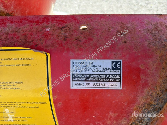 Pulverización Cosmo  500 Spreader P