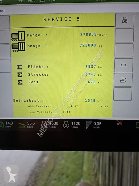 Secí stroj Horsch  Maistro 8CC 12 reihig, 3970ha