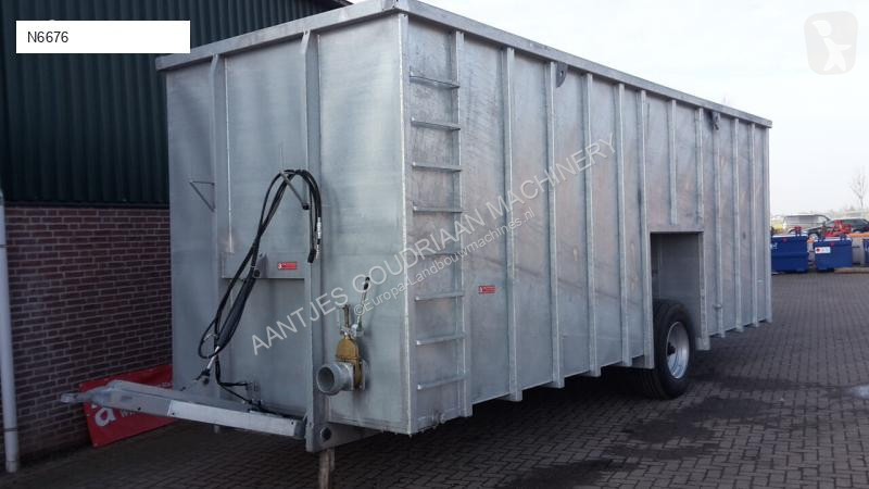 Esparcimiento Gegalvaniseerde mestcontainer