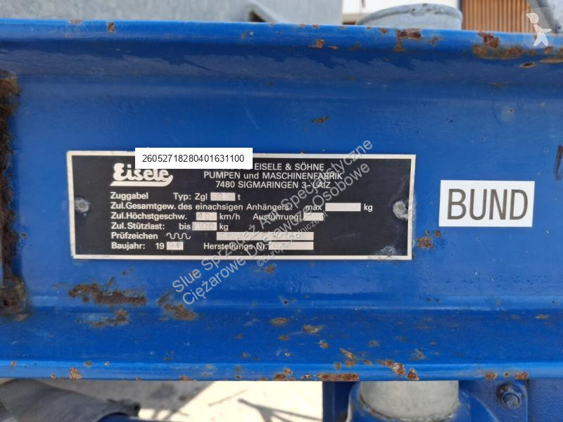Rozhadzovanie  231/60 DMC 8000 kg 6000 L WOM...