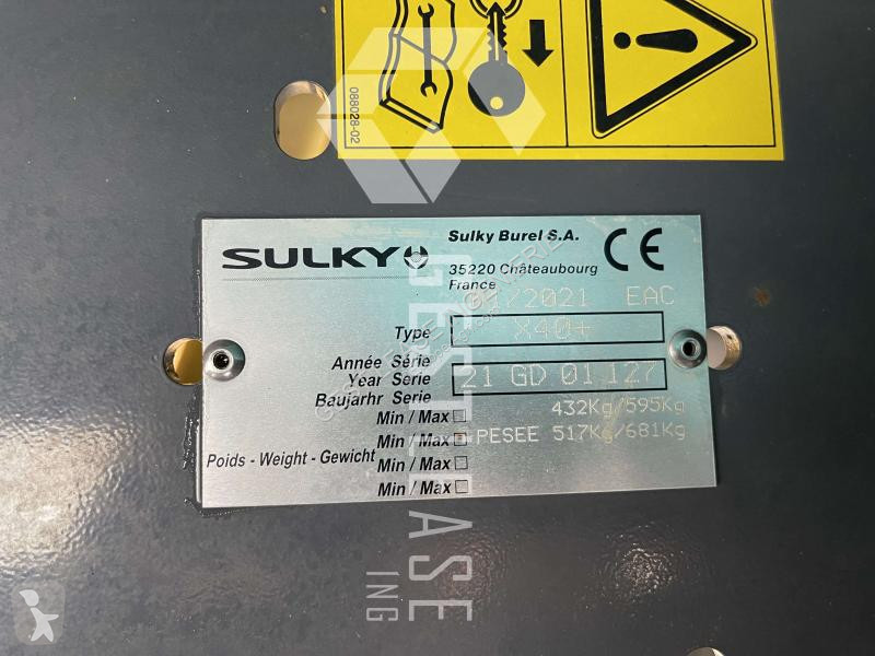Épandage Sulky  X40+