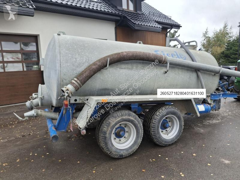 Rozhadzovanie  231/60 DMC 8000 kg 6000 L WOM...