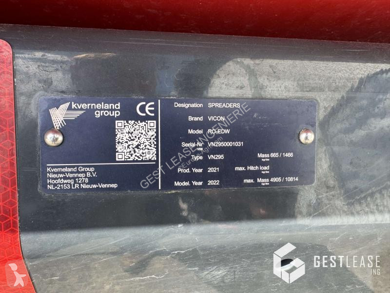 Rozhadzovanie Vicon  ROTAFLOW RO EDW VN295