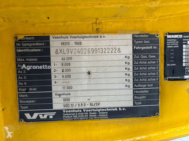 Nawożenie Veenhuis 36m3 Mestoplegger...
