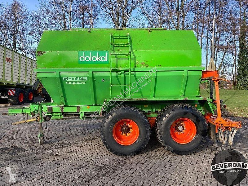 Amazone Rotina 8000 B crop dusting