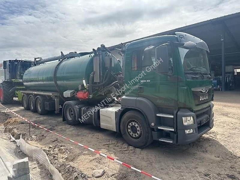 Gödselspridning   MAN TGS 4x2 18.360 + Stapel...