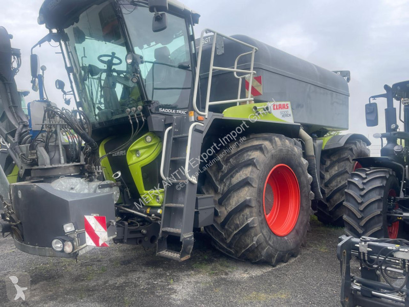 Gödselspridning   SGT/Claas Xerion 5000