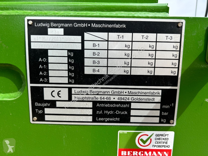 Spredning Bergmann  TSW 2140 E