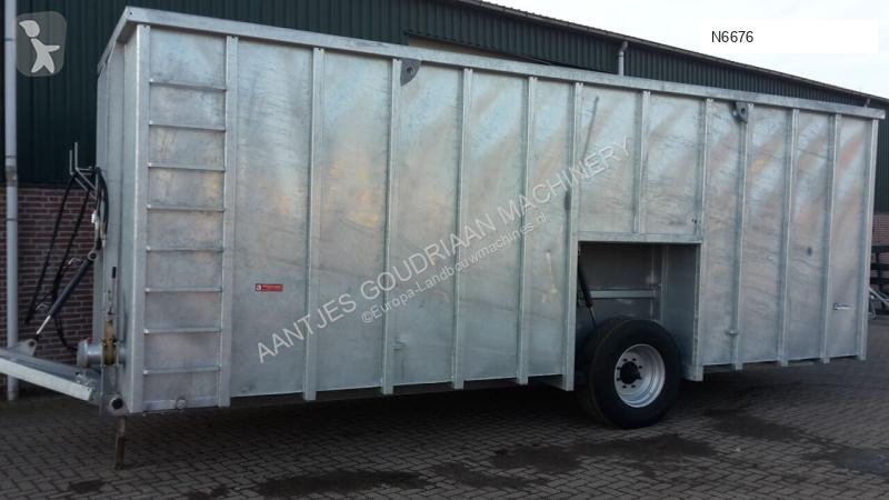 Esparcimiento Gegalvaniseerde mestcontainer