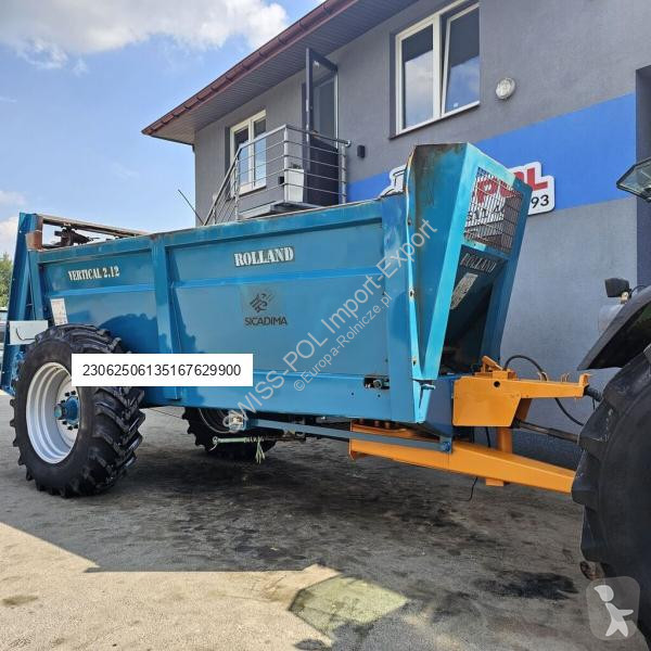 Gödselspridning Rolland Wertical 2.12