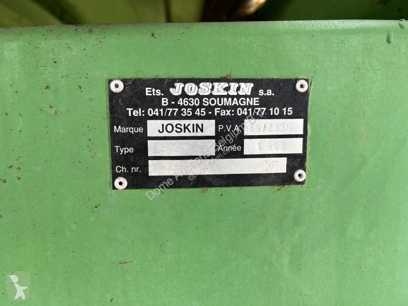 Épandage Joskin E6000