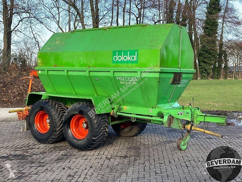 Amazone Rotina 8000 B crop dusting
