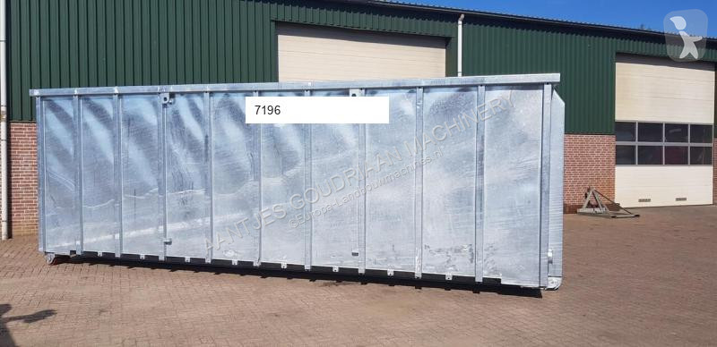 Haakarm mestcontainer 41 m3 - Nieuw crop dusting
