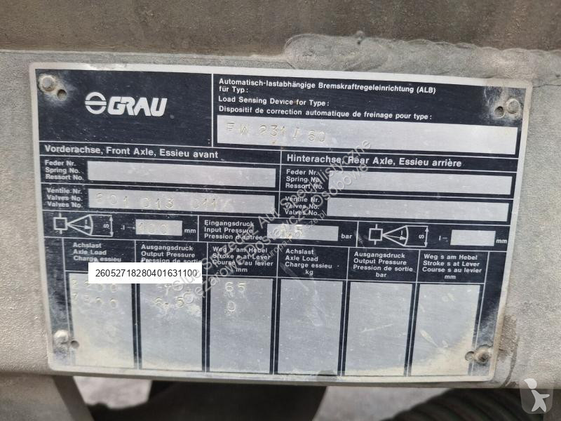 Rozhadzovanie  231/60 DMC 8000 kg 6000 L WOM...