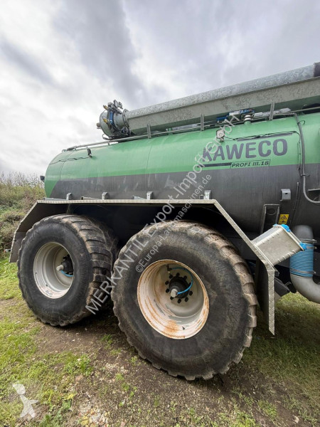 Gödselspridning Kaweco  Profi 3 18m³