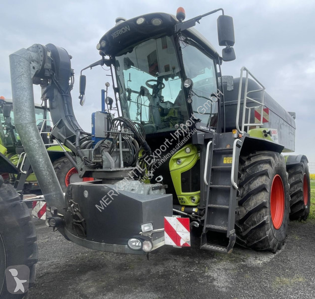 Gödselspridning   SGT/Claas Xerion 5000