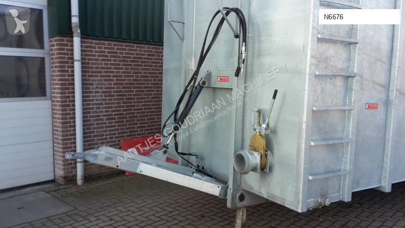 Esparcimiento Gegalvaniseerde mestcontainer