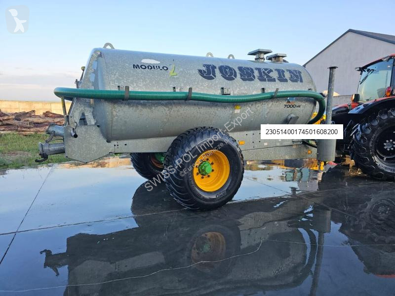 Rozhadzovanie Joskin 7000 Modulo 2