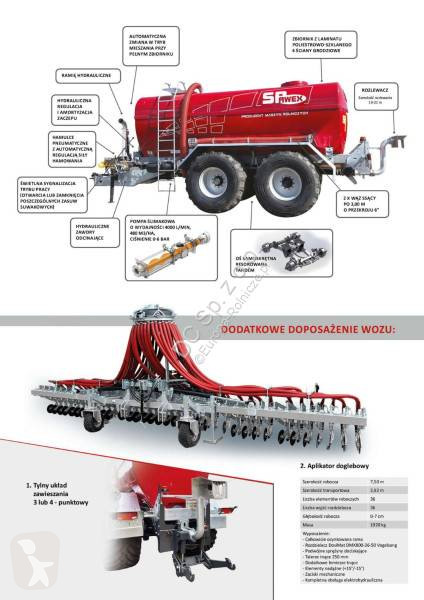 Gülletankwagen / Slurry tanker / Epandeur à...