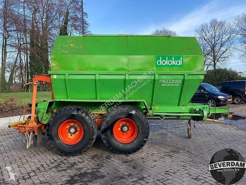 Amazone Rotina 8000 B crop dusting