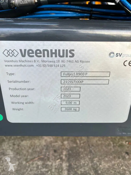 Esparcimiento Veenhuis Fullject X-line 900P...
