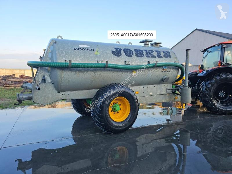 Rozhadzovanie Joskin 7000 Modulo 2