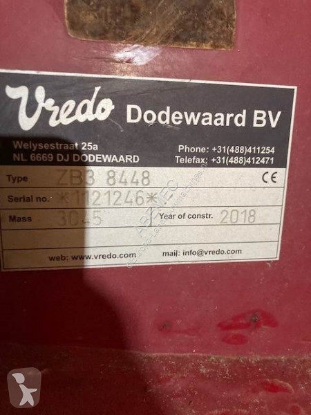 Esparcimiento Vredo ZB3 8440 bj. 2018